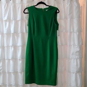 Calvin Klein Kelly Green Dress Size 10 NEVER WORN
